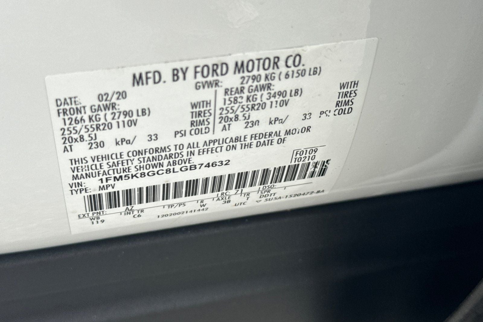 2020 Ford Explorer ST