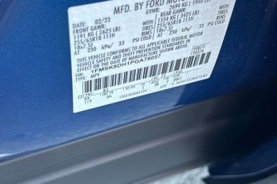 2023 Ford Explorer XLT