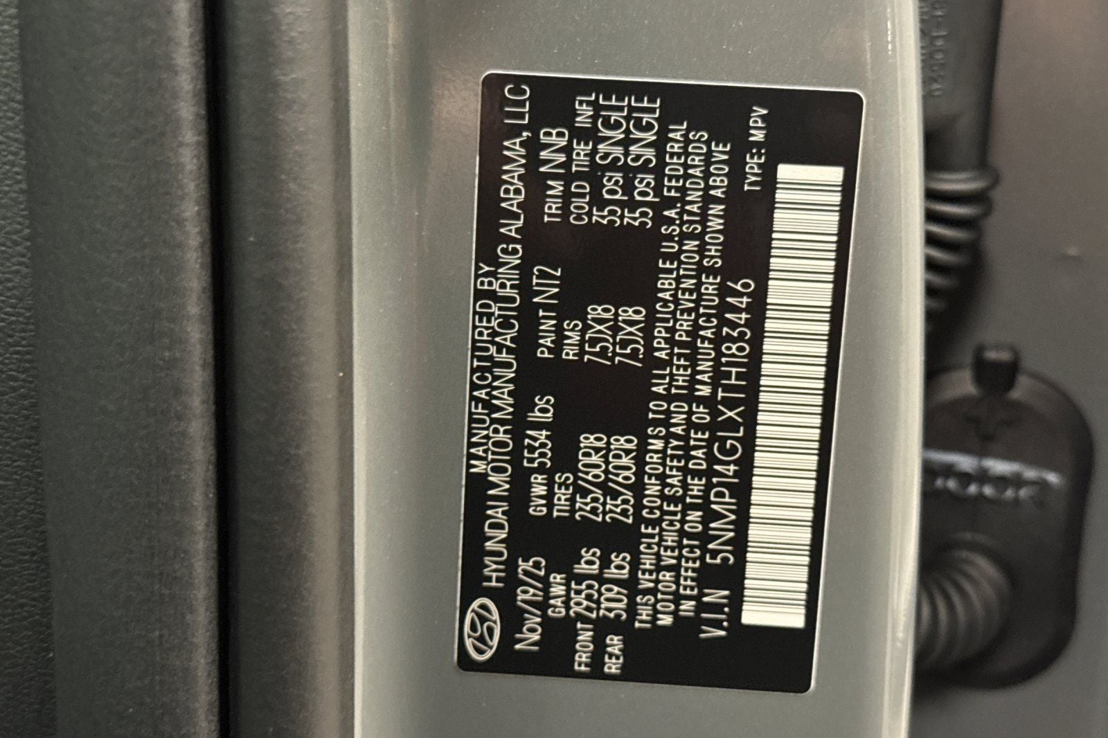 2026 Hyundai SANTA FE SE