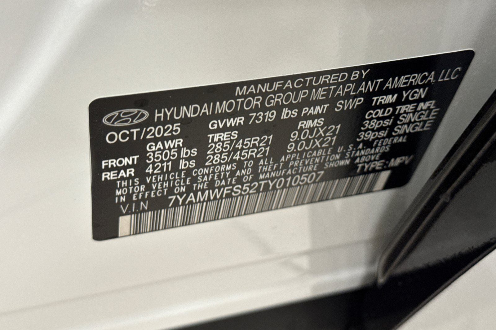 2026 Hyundai IONIQ 9 Performance Limited