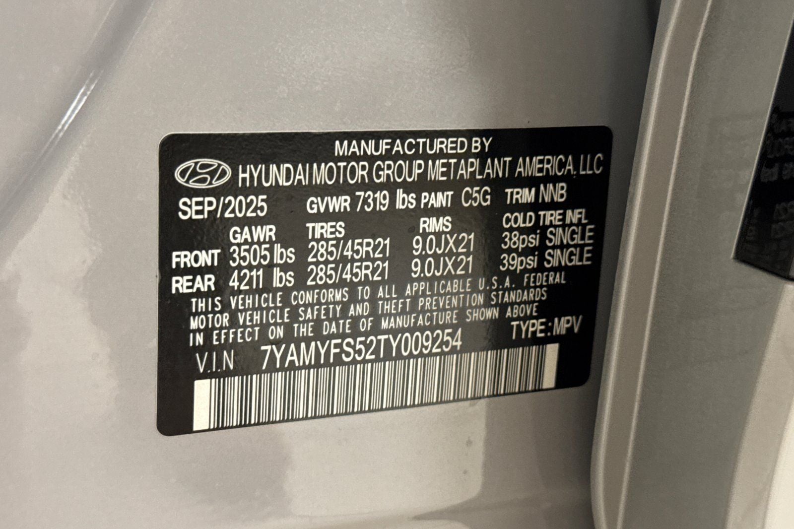 2026 Hyundai IONIQ 9 Performance Calligraphy