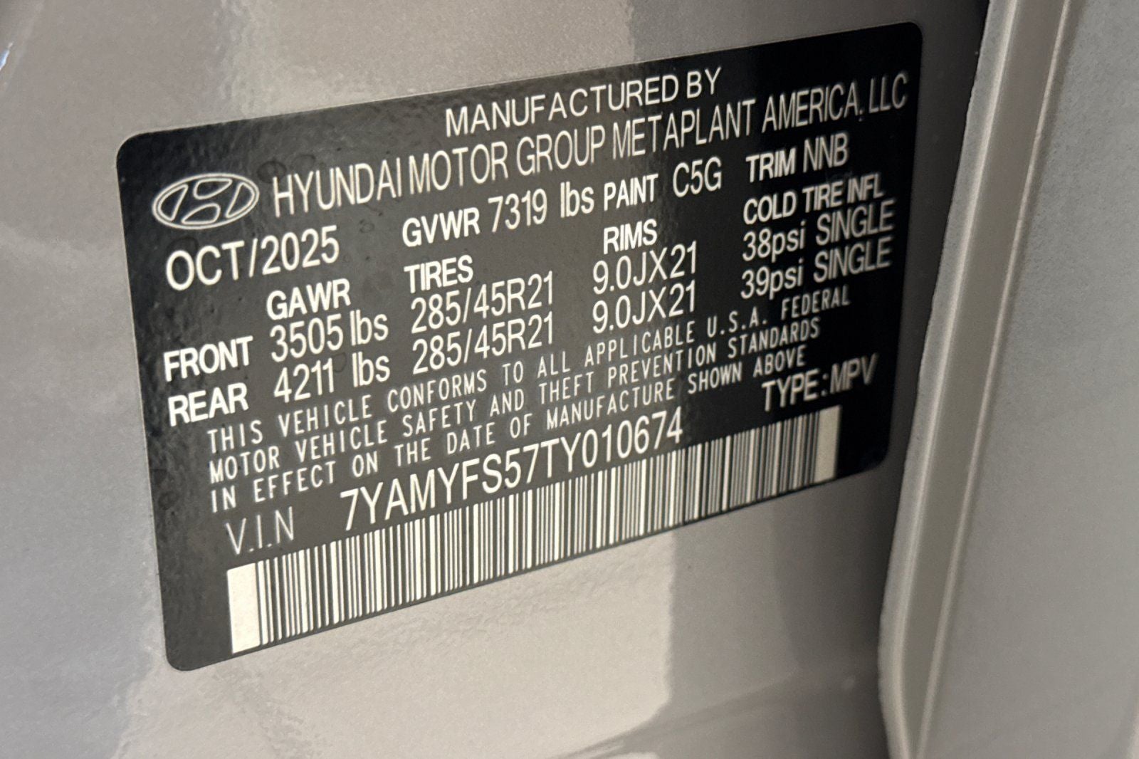 2026 Hyundai IONIQ 9 Performance Calligraphy