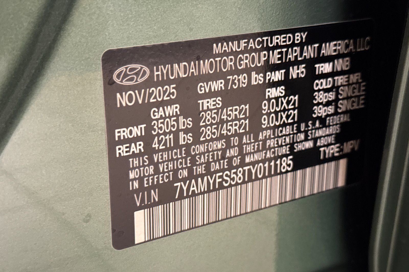 2026 Hyundai IONIQ 9 Performance Calligraphy