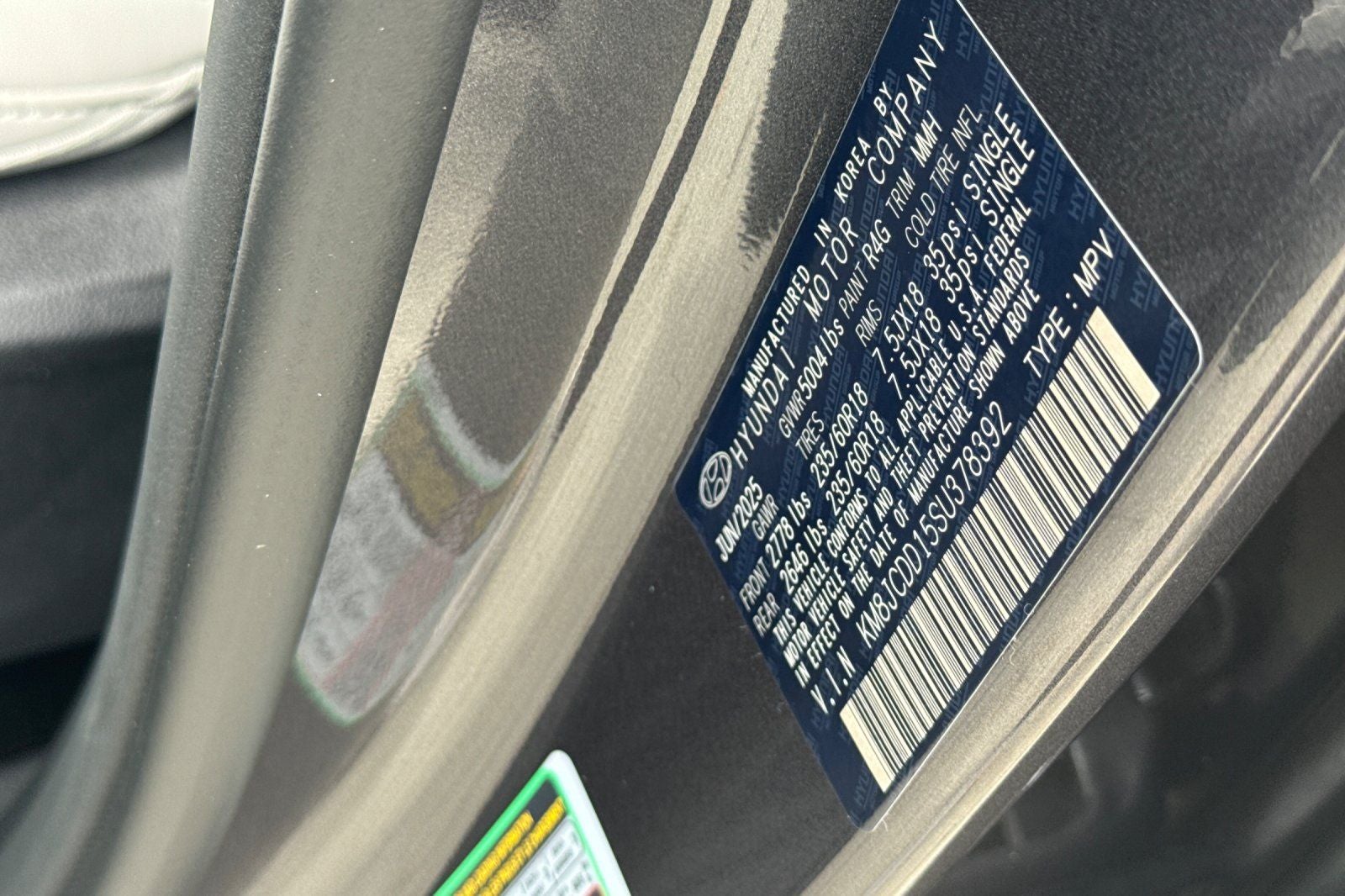 2025 Hyundai TUCSON HYBRID SEL Convenience