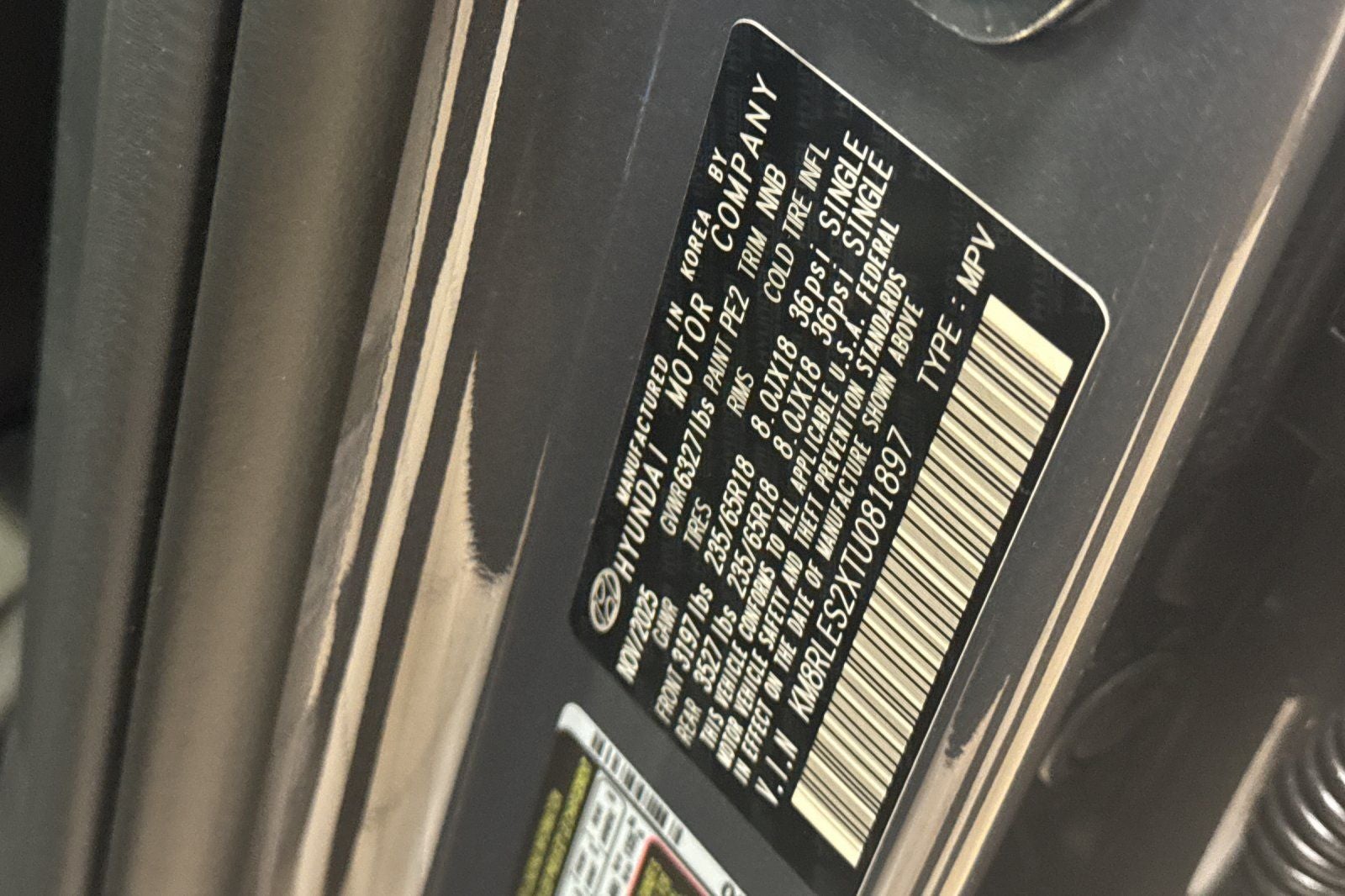 2026 Hyundai PALISADE SEL 7 Passenger