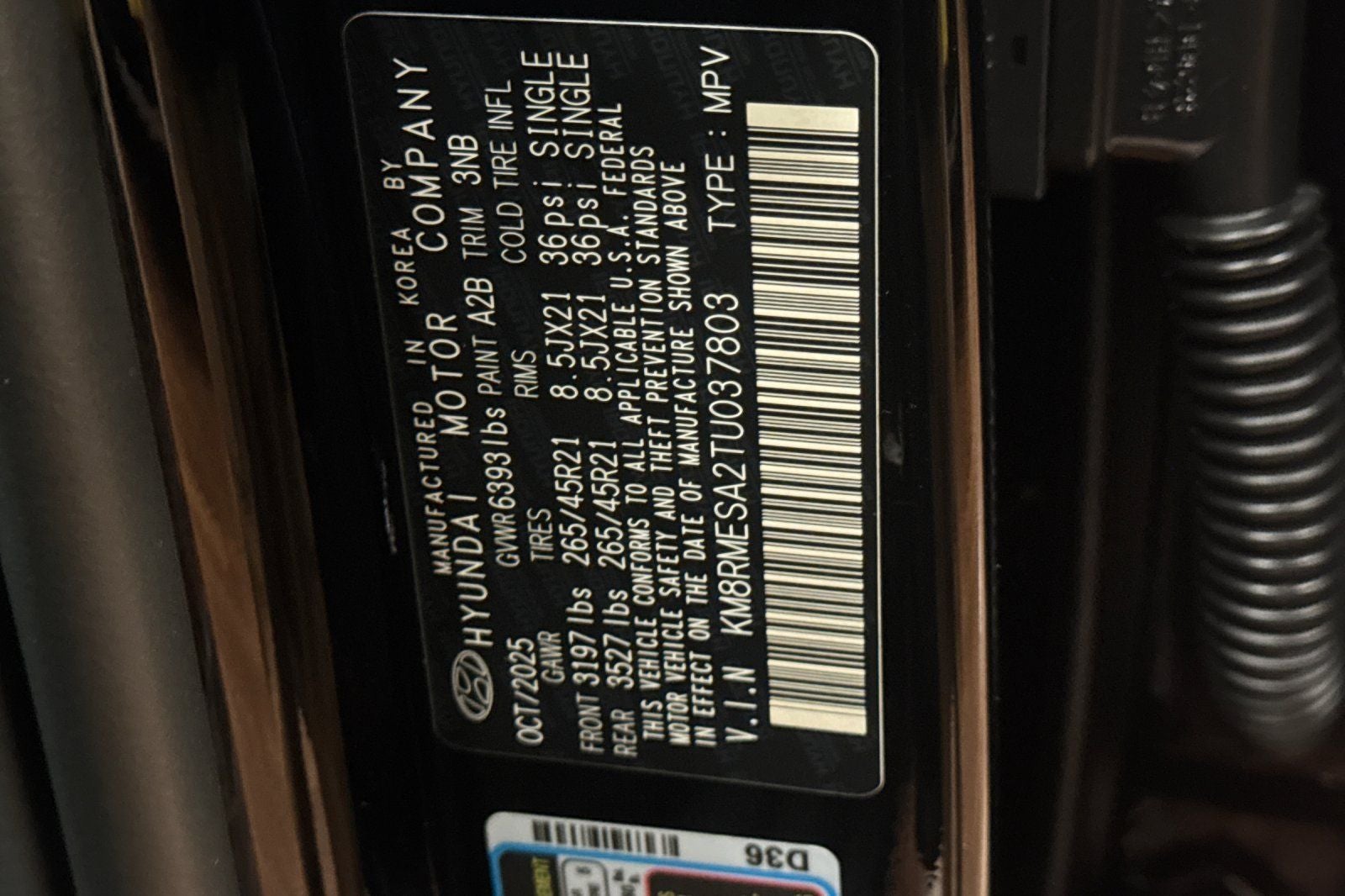 2026 Hyundai PALISADE HYBRID Calligraphy