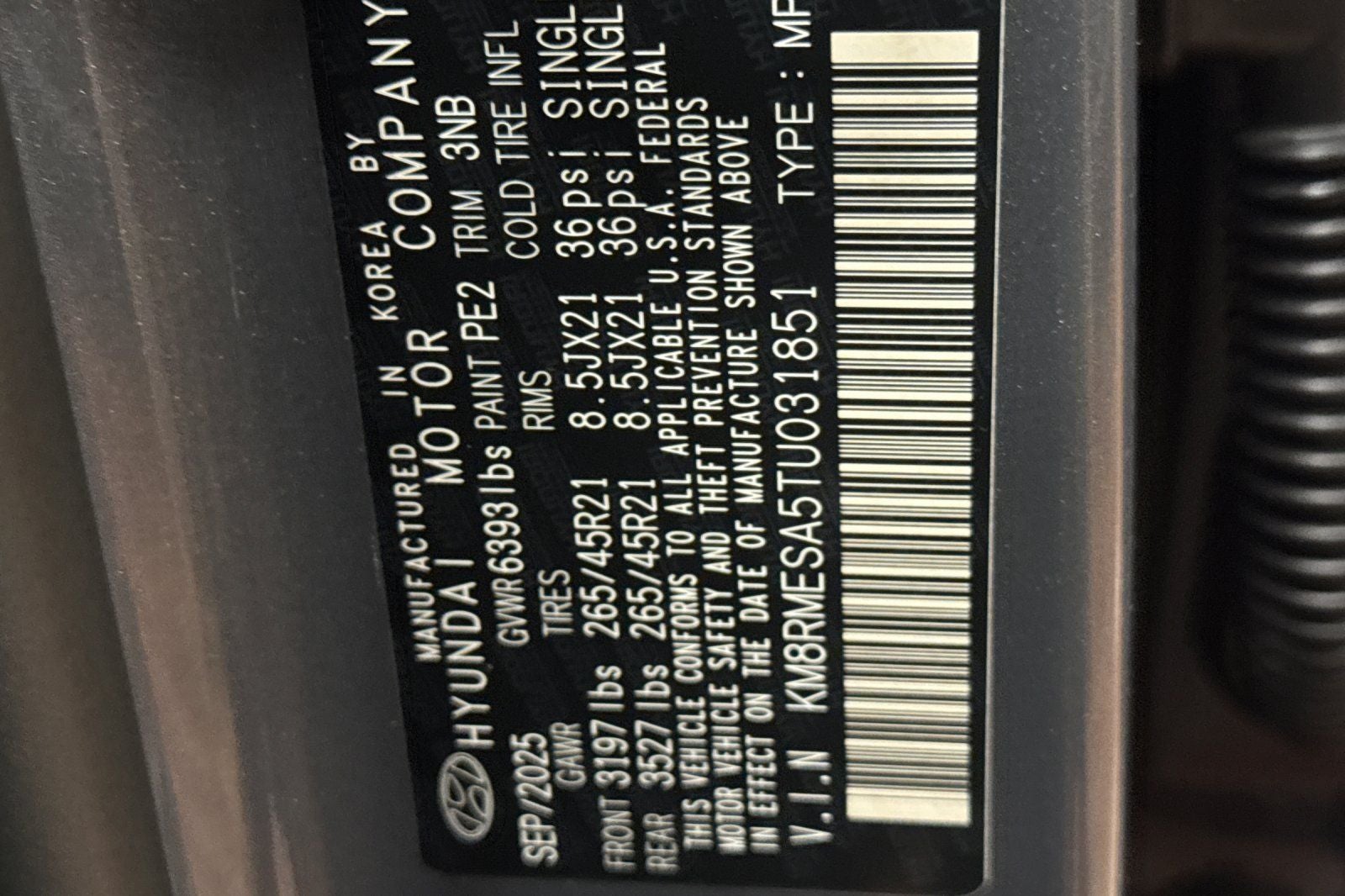 2026 Hyundai PALISADE HYBRID Calligraphy