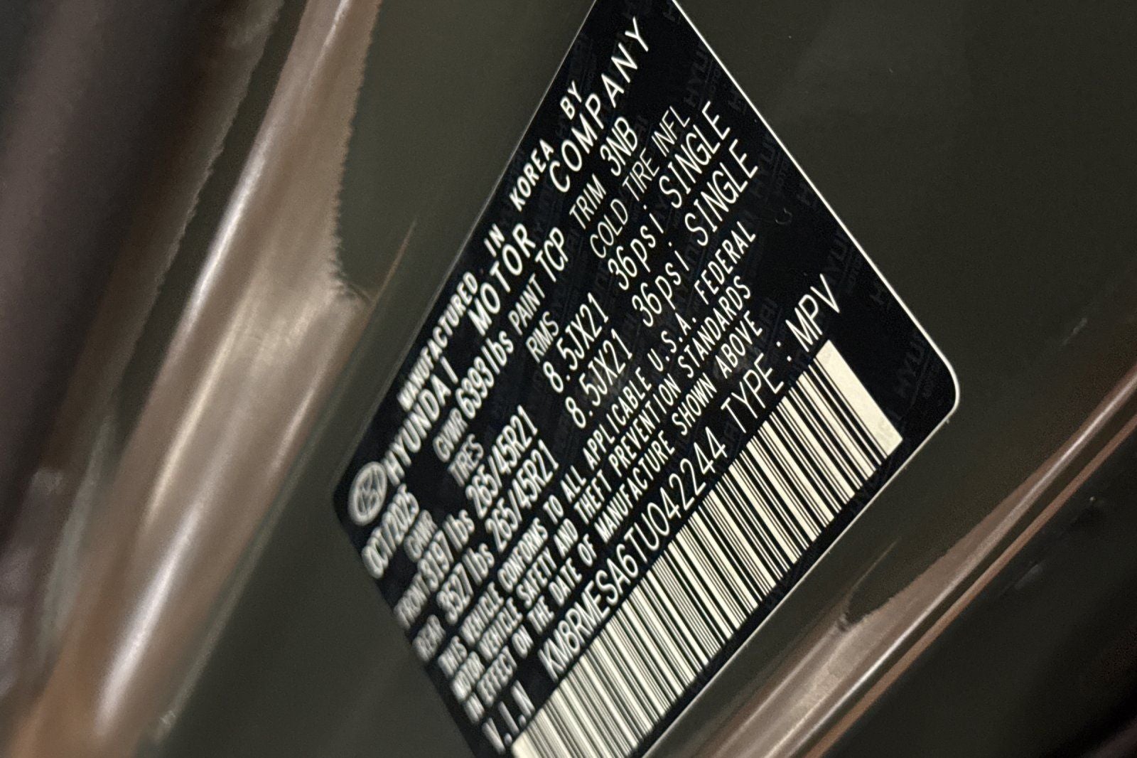 2026 Hyundai PALISADE HYBRID Calligraphy