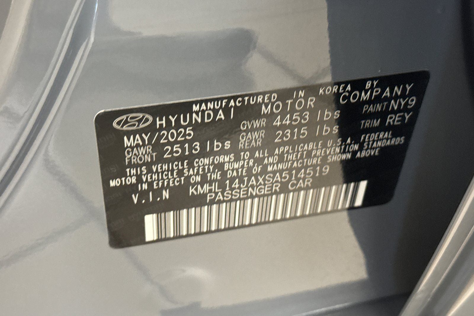 2025 Hyundai SONATA SEL Convenience