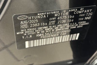 2026 Hyundai SONATA HYBRID Limited