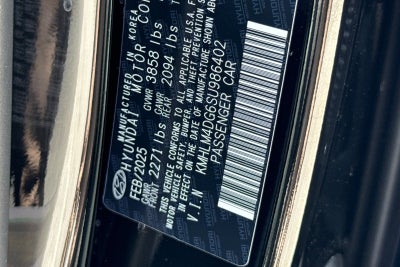 2025 Hyundai ELANTRA SEL Sport