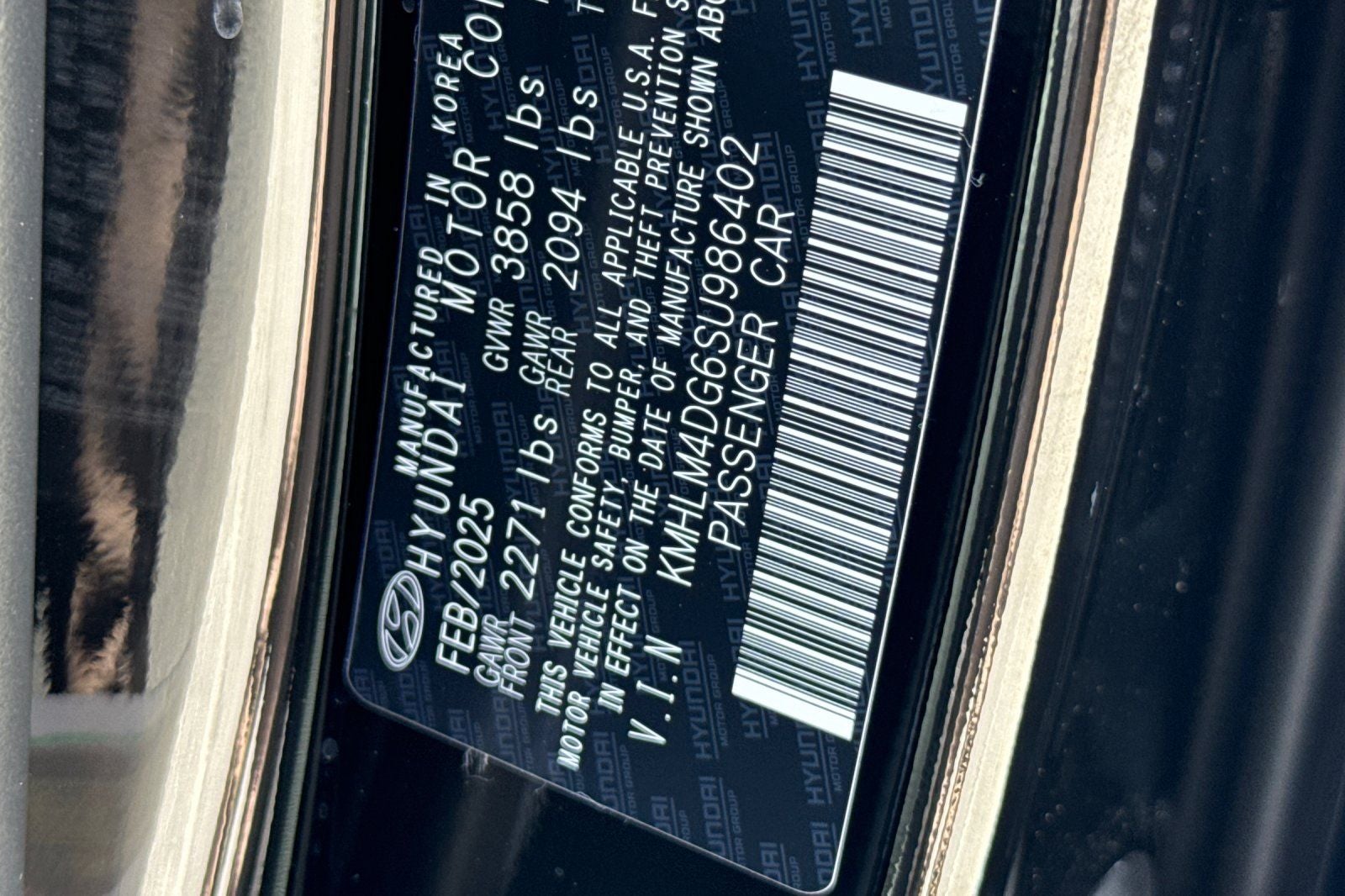 2025 Hyundai ELANTRA SEL Sport