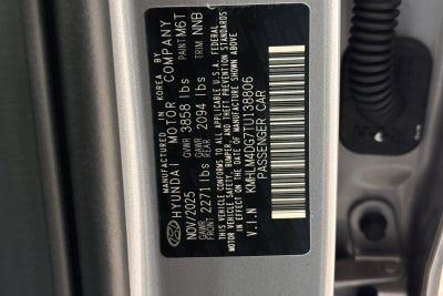 2026 Hyundai ELANTRA SEL Sport