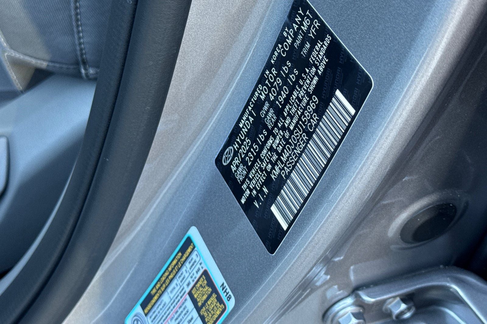 2025 Hyundai ELANTRA HYBRID SEL Sport