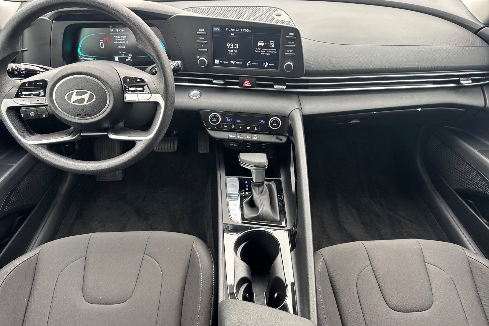 2025 Hyundai ELANTRA HYBRID Blue