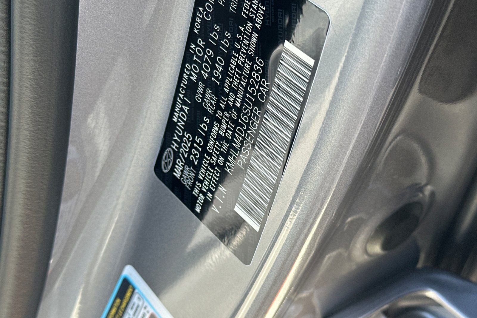 2025 Hyundai ELANTRA HYBRID SEL Sport