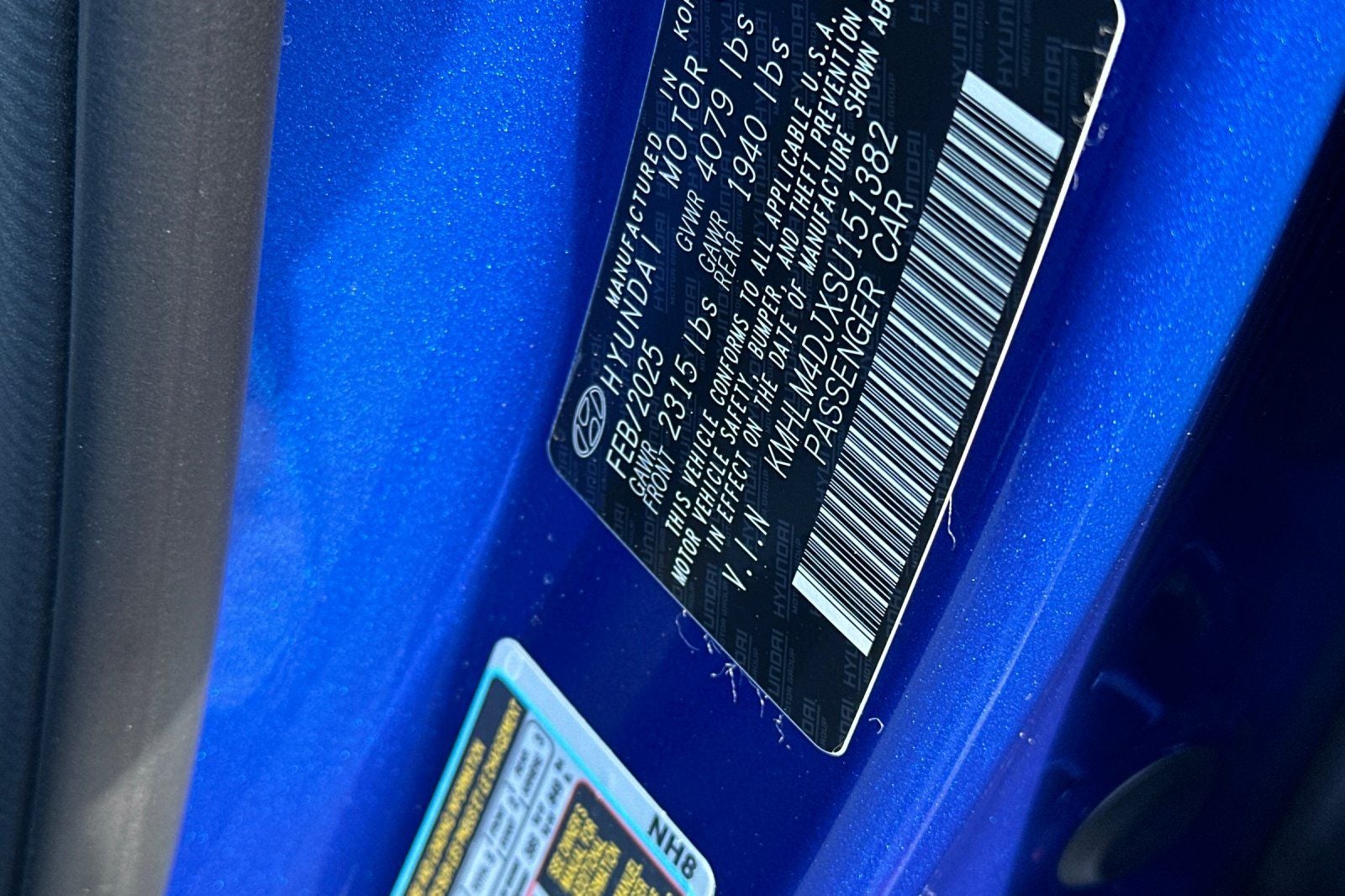 2025 Hyundai ELANTRA HYBRID SEL Sport