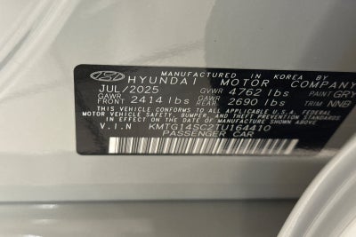 2026 Genesis G70 2.5T